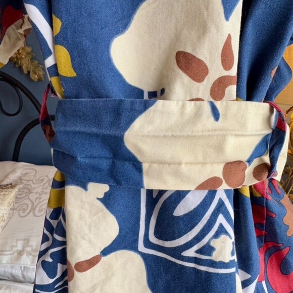 Vintage Hawaiian Cotton Kimono Robe - Picture 6 of 13